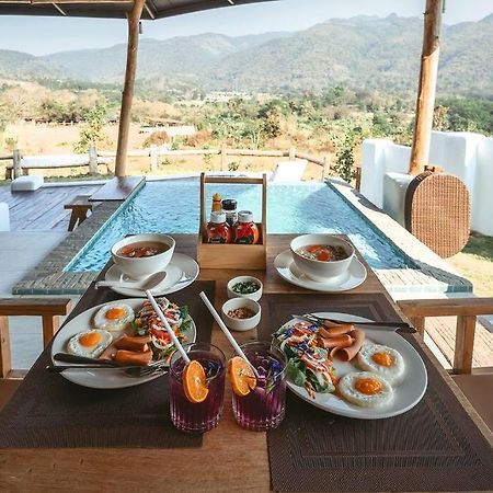 Elephantpoolvilla Maetang Chiangmai Ban Muang Kut Bagian luar foto