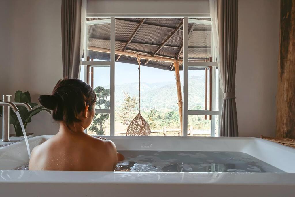 Elephantpoolvilla Maetang Chiangmai Ban Muang Kut Bagian luar foto