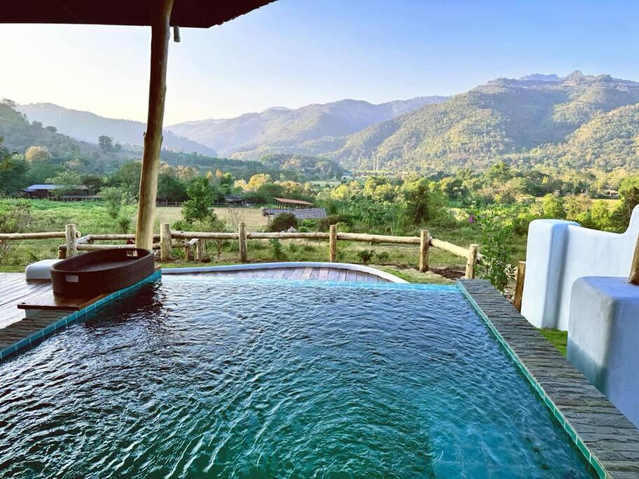 Elephantpoolvilla Maetang Chiangmai Ban Muang Kut Bagian luar foto
